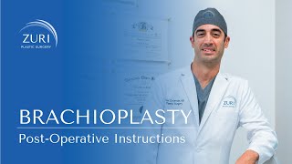 Brachioplasty PostOperative Instructions [upl. by Zelle176]