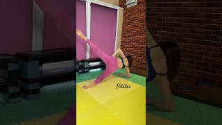 Flat Belly with Pilates Simple Exercise Routine fitnessdrivewithalla sports motivation [upl. by Netsirc850]