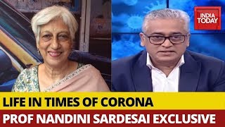 Prof Nandini Sardesai In Conversation With Her Son Rajdeep Sardesai On Life In Times Of Corona [upl. by Lyndsey123]