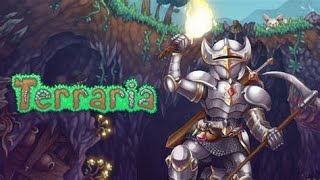 Mineração em Terraria  terraria rumoaos2k games [upl. by Akirdnas]