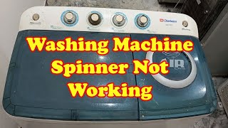 Washing Machine Dryer Not Spinning [upl. by Neyuh]