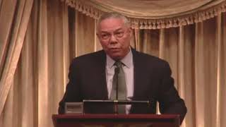 Colin Powell Speaks About Leadership and Trust FILE [upl. by Nevar]