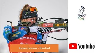 Relais Femme  Oberhof 2021 [upl. by Teleya]