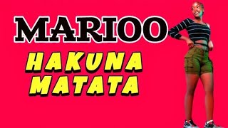 HAKUN MATATA  MARIOO  LYRICS VIDEO💥 [upl. by Salas62]