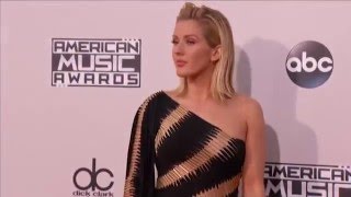 Ellie Goulding Red Carpet Fashion AMAs 2015 [upl. by Annoif858]