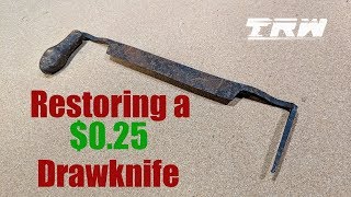 Restoring an Old Drawknife [upl. by Ednalrym370]