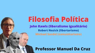 10º  Filosofia Política  Rawls Nozick e Sandel  100 Exercícios [upl. by Keely]