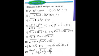 Limite et continuité 2 bac SM Ex 48 et 49 page 57 Almoufid [upl. by Otaner885]