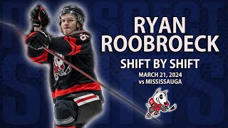 Ryan Roobroeck vs Mississauga  Mar 21 2024  2026 NHL Draft FutureFridays [upl. by Hardej620]