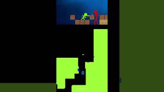 Greens Note Block Animation vs Minecraft Shorts Ep 5 by Alan Becker  Blue Bouncing Square [upl. by Thetisa]