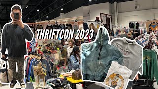 THRIFTCON 2023 VLOG OUTFIT BREAKDOWNS  I WISH I BOUGHT MORE VLOG [upl. by Esereht]