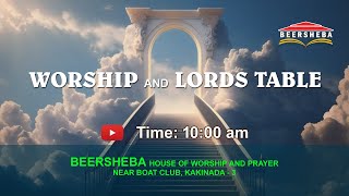 WORSHIP SERVICE  BEERSHEBA​​​​​ KAKINADA  06102024 [upl. by Ruddy]