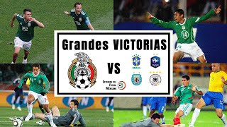 4 victorias HISTÓRICAS de México ante GRANDES POTENCIAS 🌎 [upl. by Eppilihp143]