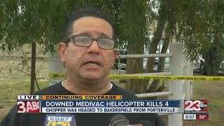 Ray Pruitt of Kern County Sheriffs Office speaks on deadly helicopter crash [upl. by Yekcir]