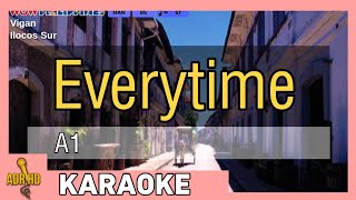 ADR HD KARAOKE  Everytime  A1 [upl. by Gelasius410]