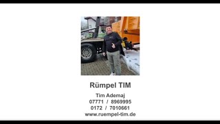 Rümpel TIM  Ihr kompetenter Partner für Entrümpelungen in Stockach [upl. by Marcel]