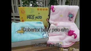 Cobertor Baby Pelo Alto Jolitex [upl. by Lundell399]