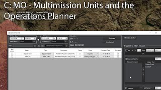 C MO  Multimission Units and the Operations Planner [upl. by Catton920]