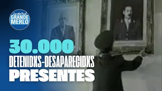 30000 detenidxsdesaparecidxs ¡Presentes  Juventud Grande Merlo [upl. by Oivlis315]