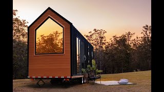 Exploring the Ultimate Tiny House on Wheels  Modern Efficient and Mobile [upl. by Nilrah]