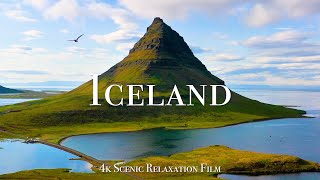 Iceland 4K  Scenic Relaxation Film with Calming Music [upl. by Noyart]