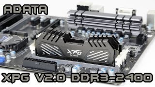 Review Adata XPG v20 DDR32400 CL11 16GB Kit  Unboxing amp Review German [upl. by Atinaej]