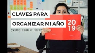 Cómo me organizo el año nuevo todas las claves [upl. by Lamb]