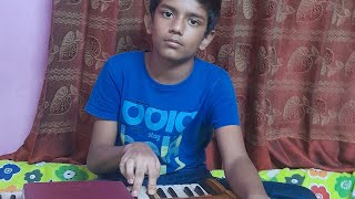 boiragi mon aktarata radha krisno gay song in harmonium by Aranya subscribe like [upl. by Ettenahc]