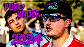 🇦🇷100 UNDER ARGENTINO 2024🔥  RIMAS Y SKILLS QUE TE CEBARAN😱 Subtitulado [upl. by Nnaynaffit]