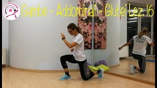 Ginnastica GAG gambe  addominali  glutei in forma Lez 16 [upl. by Aelam]