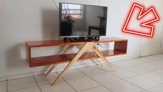 COMPREI UMA CASA🏠 SÓ FAZENDO E VENDENDO ESSE RACK NÓRDICO PARA TV [upl. by Ume]