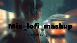 Mixlofimashup slowed song feeling Hindi song [upl. by Htebsil]