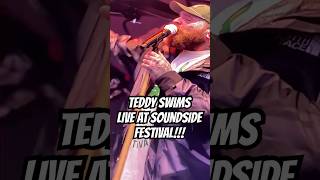 Teddy Swims “Lose Control” Live at Soundside Festival in Connecticut Made Me LOSE CONTROL shorts [upl. by Nosreme94]