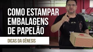 74  Como estampar embalagens de papelão [upl. by Leda60]