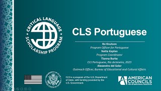 2025 Portuguese Info Session [upl. by Harry]