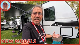 New Winnebago Models and Floor Plans  2023 Elkhart Open House [upl. by Aisatan]