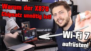 Warum der X870 Chipsatz unnötig ist 😠 AMD Laptop amp Mainboard mit WiFi 7 aufrüsten MediaTek MT7925 [upl. by Aciretnahs]