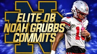 Notre Dame QB Recruiting Keeps ROLLING☘️Elite Prospect Noah Grubbs Commits [upl. by Nicolais]