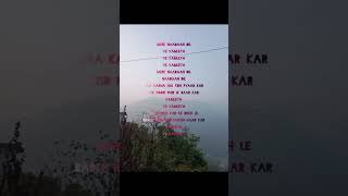 ve kamleya vocals lyricsArijit Singh famous song  👀🤔🥺😱🥰 shortsfeedshortsshortslyrics trending [upl. by Sisi]