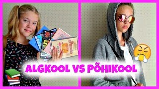 Algkool vs Põhikool [upl. by Schaper]