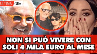 Flavio Briatore “Non si può vivere con 4mila euro al mese solo mio figlio me ne costa” [upl. by Zelde]