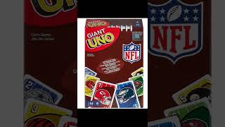 NFL Giant Uno Card Game [upl. by Nemzzaj537]