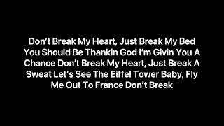 Kenzie Cait  Don’t Break My… Lyrics [upl. by Cotterell]