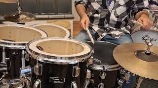 Openhanded Paradiddle Groove 78  Slow [upl. by Oruasi755]