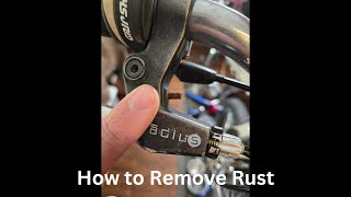 How to Remove Rust from Brake Reach Adjustment Screws  Easy Method [upl. by Brew809]