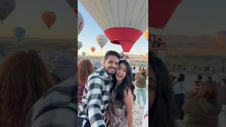 Cappadocia Hot air balloons 🎈 trendingvideo minivlog travelcouple trending viralvideo viral [upl. by Liane799]