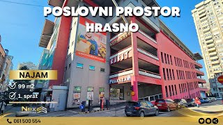 Poslovni prostor RobotHrasnoNovo Sarajevo 99 m2 [upl. by Felecia]