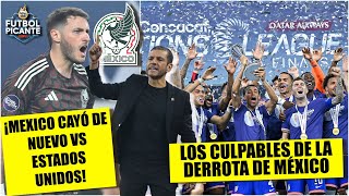 ESTADOS UNIDOS tricampeón de Concacaf Nations League MÉXICO LO TUVO CUESTA ARRIBA  Futbol Picante [upl. by Odnuges]