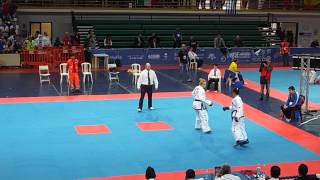 Albena Sitnilska Bul v Olga Borisenko Est Female 63 Sparring Final [upl. by Otilrac]