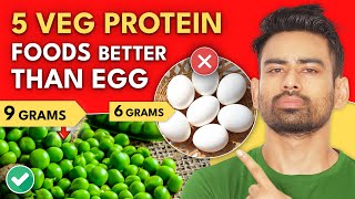 5 Amazing Vegetarian Protein Foods Better Than Egg [upl. by Ahsiek141]